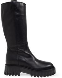 Hogan - Leather Boots 'Stivale' - Lyst