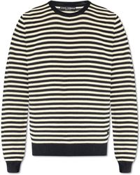 Dolce & Gabbana - Striped Sweater, - Lyst