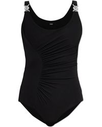 Versace - Bodysuit With Straps - Lyst
