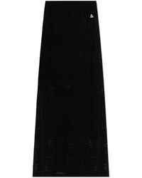 Akep - Skirt With Logo Appliqué - Lyst