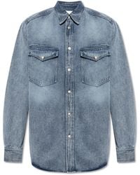 Isabel Marant - 'Tailly' Denim Shirt - Lyst