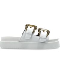 Versace Jeans Couture - Platform Slides - Lyst
