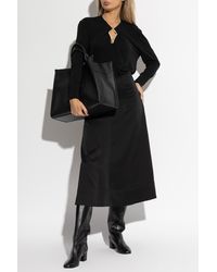 Lanvin - Satin Skirt - Lyst