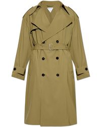 Bottega Veneta - Wool Trench Coat - Lyst
