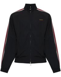 Versace - Jacket With Embroidered Logo - Lyst