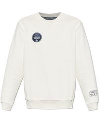 adidas Originals - Sweatshirt With Logo Patch - Lyst
