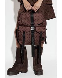 Ganni - Backpack With Polka Dot Pattern - Lyst