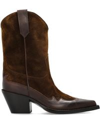 Paris Texas - 'Dakota 60' Heeled Ankle Boots - Lyst