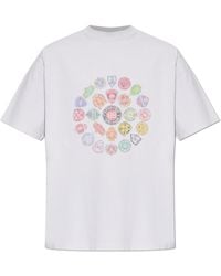 Balenciaga - T-Shirt With Colorful Print - Lyst
