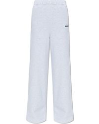 ROTATE BIRGER CHRISTENSEN - Sweatpants With Logo - Lyst