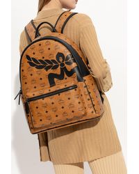 MCM - 'stark' Backpack With Monogram, - Lyst