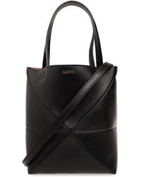 Loewe - Shoulder Tote Bag 'Mini Puzzle Fold' - Lyst
