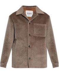 Tod's - Wool Jacket - Lyst