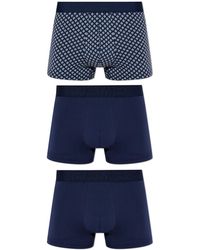 Hom - Three-Pack Of Boxers "John #2" - Lyst