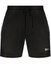 DIESEL - 'p-stelt-n1' Shorts With Logo, - Lyst