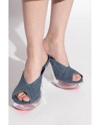 DIESEL - Heeled Mules 'D-Lake' - Lyst