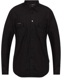 Philipp Plein Shirt With Logo - Black