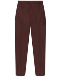 Jil Sander - Wool Trousers - Lyst