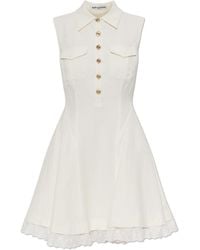 Self-Portrait - Dress With Lace Trim - Lyst
