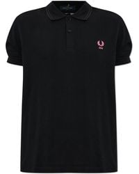 Comme des Garçons - Cotton Polo Shirt With Embroidered Logo - Lyst