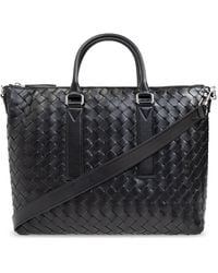 Bottega Veneta - Briefcase Intrecciato Soft - Lyst