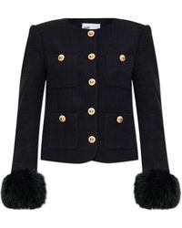 Self-Portrait - Tweed Jacket - Lyst