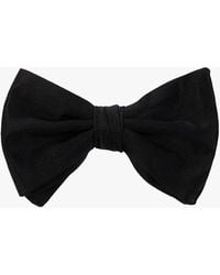 Emporio Armani - Silk Bow Tie - Lyst