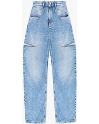 Maison Margiela - Jeans With Cut-Outs - Lyst