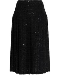 Alessandra Rich - Skirt With A Slit - Lyst