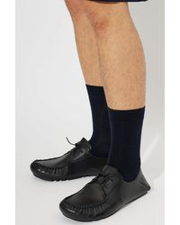 Loewe - 'Rambla' Leather Shoes - Lyst