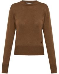 Ami Paris - Thin Wool Sweater - Lyst