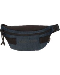 DIESEL Printed Belt Bag - Blue