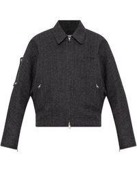 Courreges - Wool Jacket - Lyst