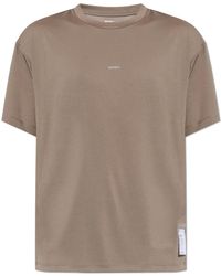 Satisfy - T-Shirt With Printed Logo - Lyst
