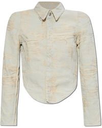 DIESEL - Denim Shirt De-Madeline-Fsg - Lyst