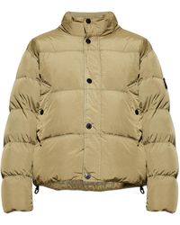 Stone Island - Down Jacket With Stand-Up Collar - Lyst