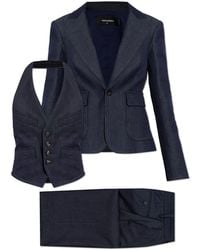 DSquared² - Denim Suit - Lyst