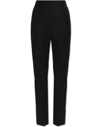 Dolce & Gabbana - Wool Pleated Trousers - Lyst
