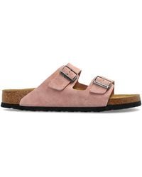 Birkenstock - 'Arizona Bs' Slides - Lyst