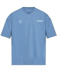 AllSaints - T-Shirt 'Emblem' - Lyst