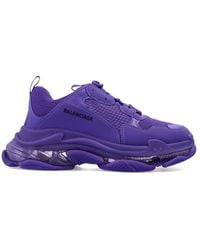 mens purple trainers