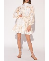 Zimmermann Lace Dress - White