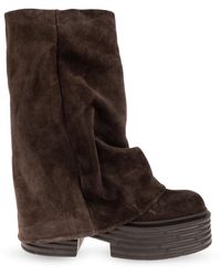 Agl Attilio Giusti Leombruni - Platform Ankle Boots 'Lignes' - Lyst