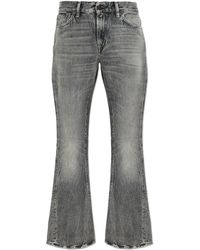 Acne Studios - Trousers With Flared Legs - Lyst