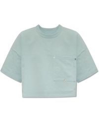 Bottega Veneta - Cropped T-shirt, - Lyst