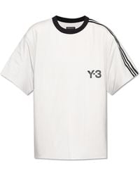 Y-3 - T-Shirt With Padding - Lyst