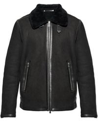 Paul Smith - Leather Jacket - Lyst
