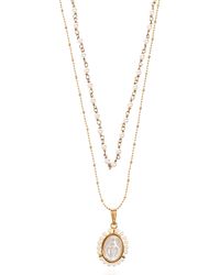 DSquared² - Brass Necklace - Lyst