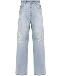DIESEL - 'D-Rise' Wide Leg Jeans - Lyst