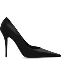 AMINA MUADDI - Satin Heeled Shoes "Barbara" - Lyst